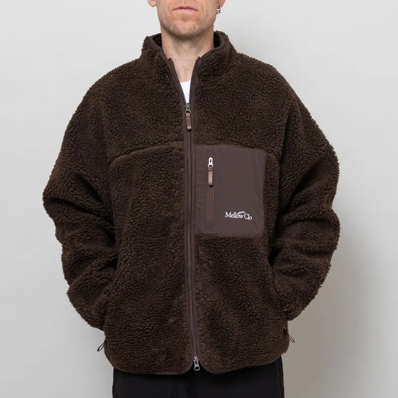 Mellow Clo Cabin Fleece Brown-1