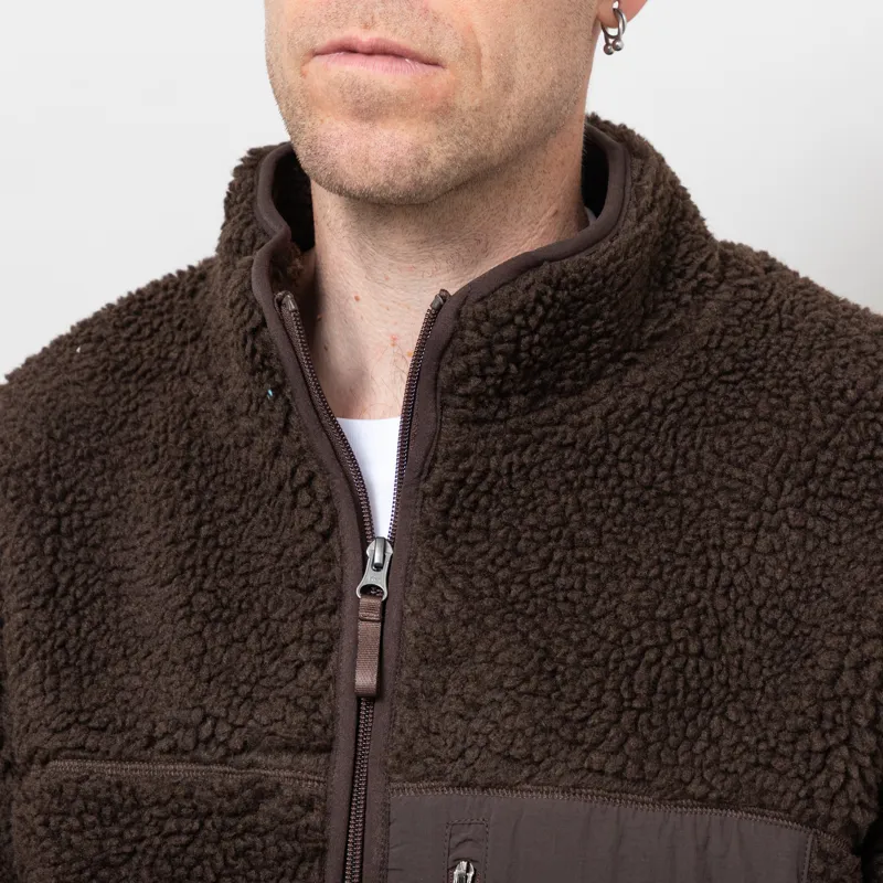 Mellow Clo Cabin Fleece Brown-6