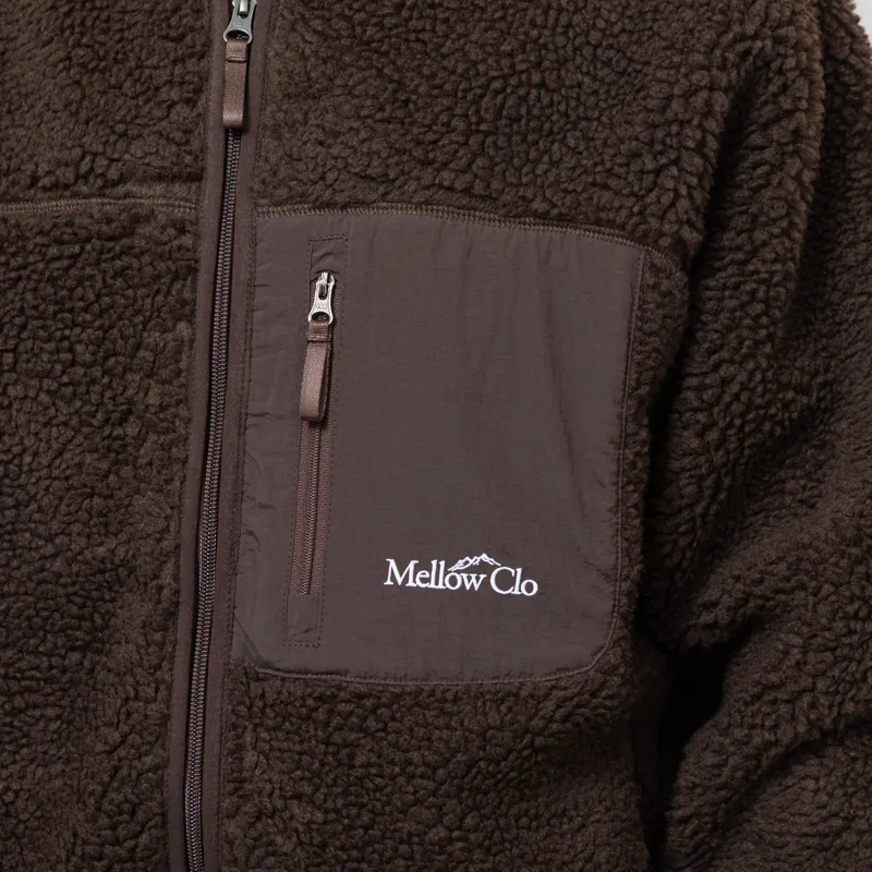 Mellow Clo Cabin Fleece Brown-7