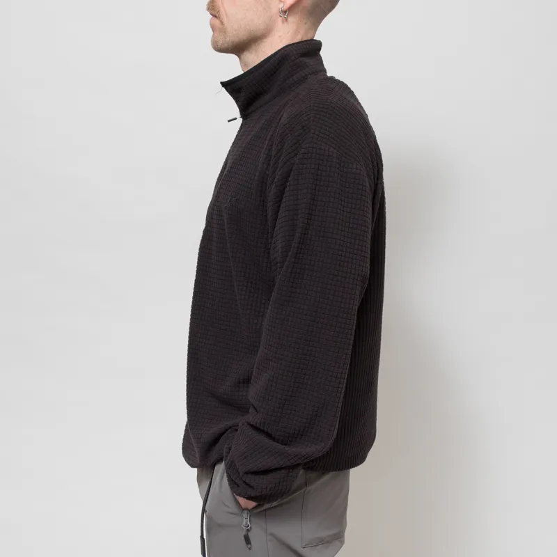 Mellow Clo Summit Half Zip Fleece Black-2