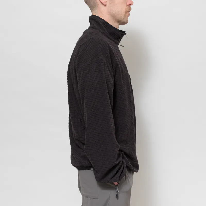 Mellow Clo Summit Half Zip Fleece Black-4