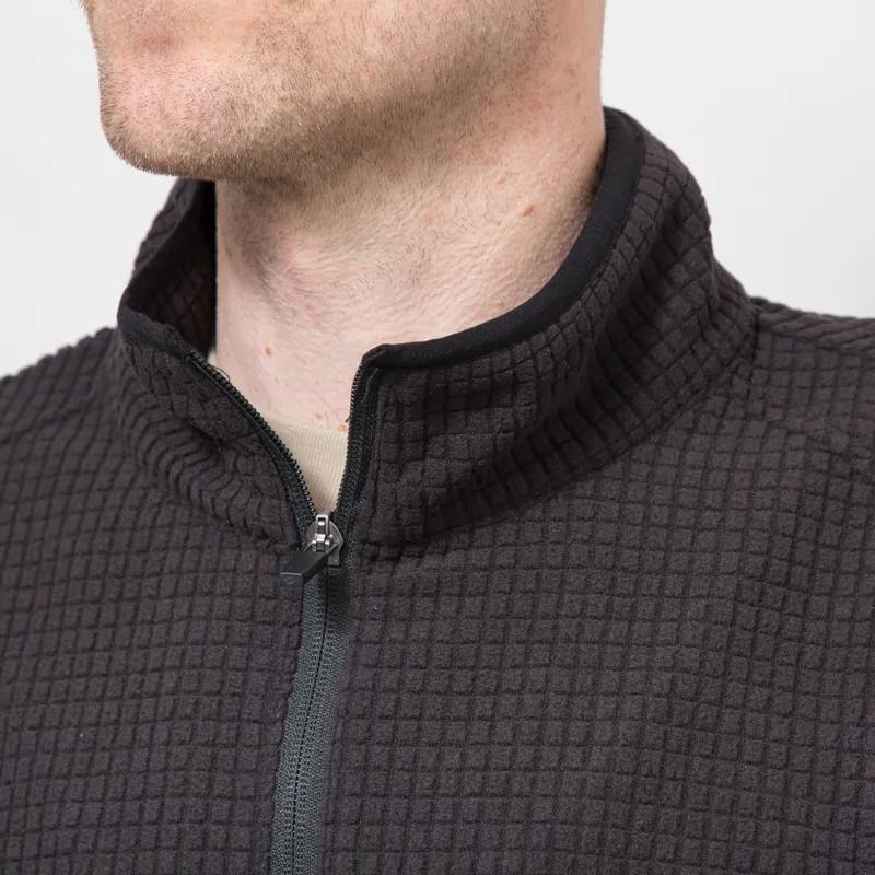 Mellow Clo Summit Half Zip Fleece Black-5