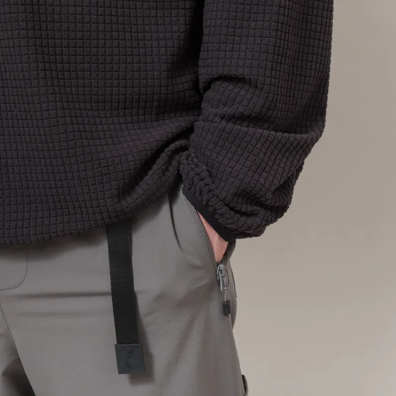 Mellow Clo Summit Half Zip Fleece Black-7