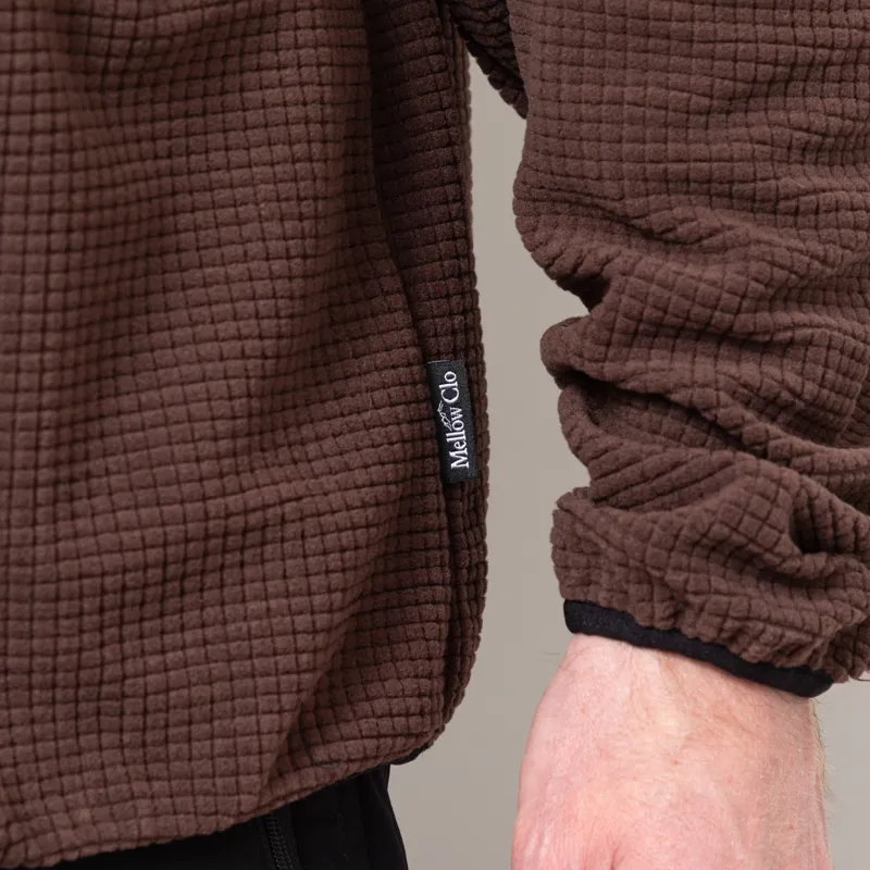 Mellow Clo Summit Half Zip Fleece Brown-9