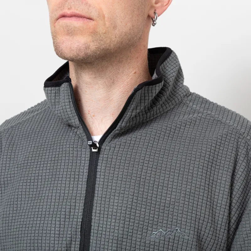 Mellow Clo Summit Half Zip Fleece Charcoal-5