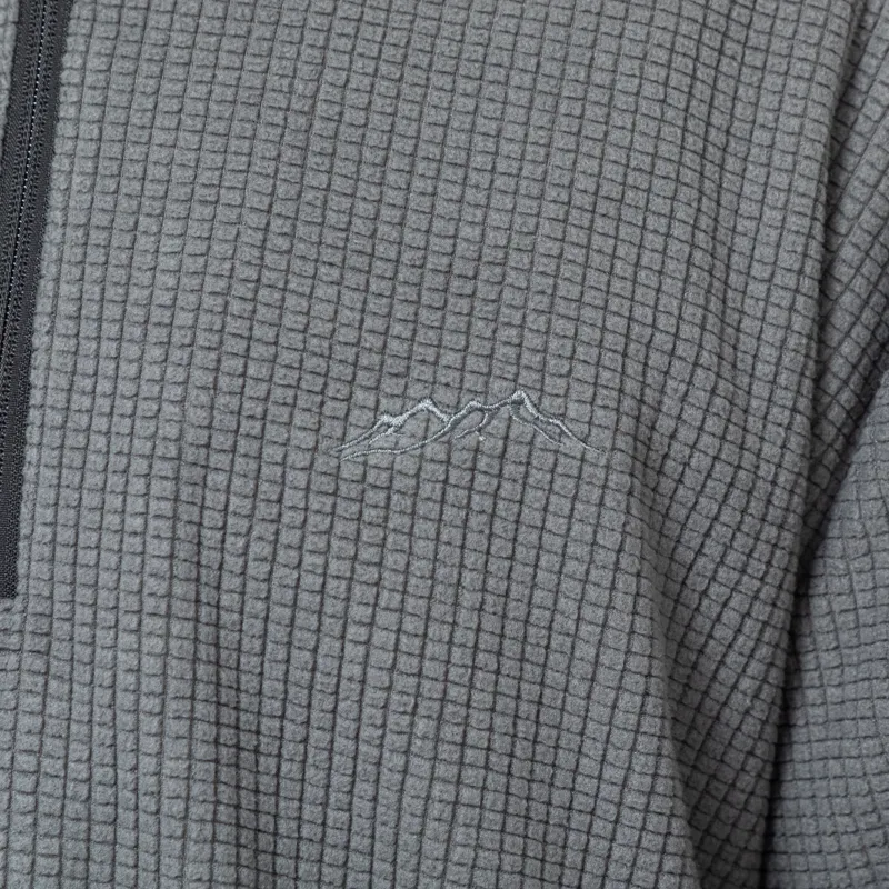 Mellow Clo Summit Half Zip Fleece Charcoal-7