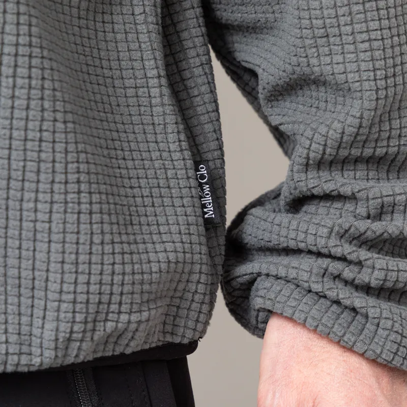 Mellow Clo Summit Half Zip Fleece Charcoal-8