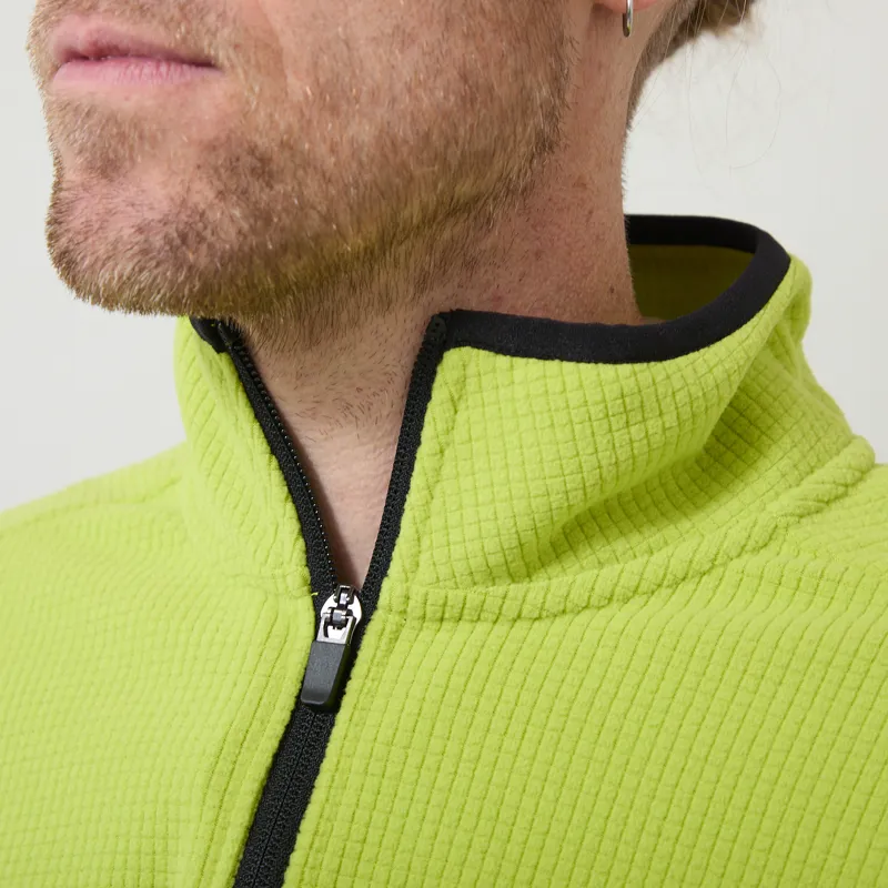 Mellow Clo Summit Half Zip Fleece Persian Lime-3
