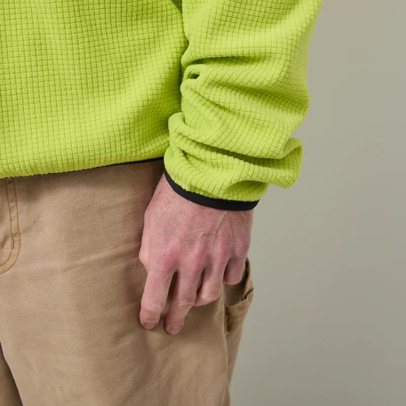 Mellow Clo Summit Half Zip Fleece Persian Lime-6
