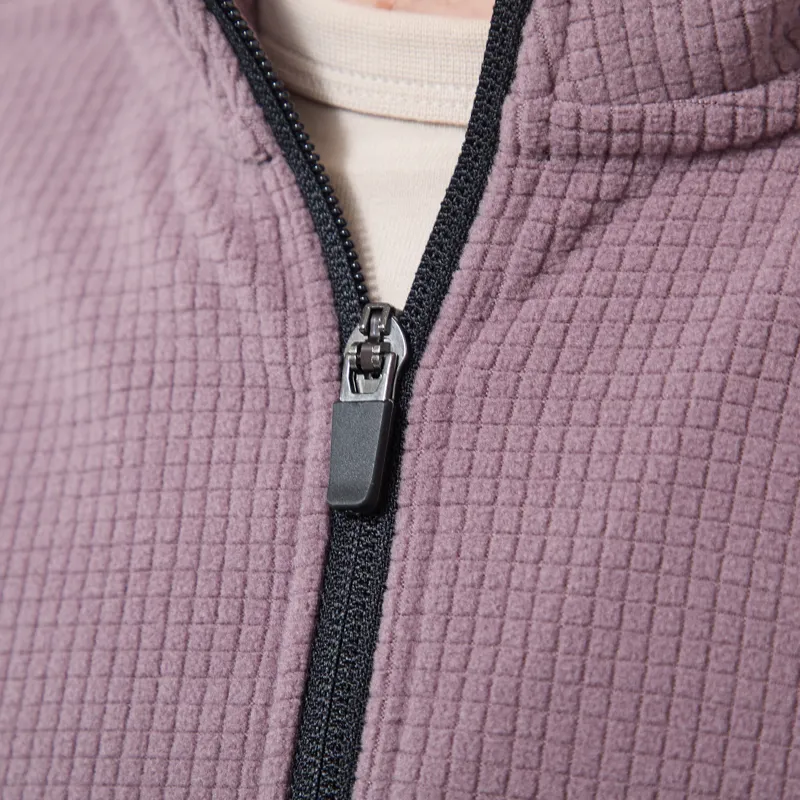 Mellow Clo Summit Half Zip Fleece Rich Plum-4