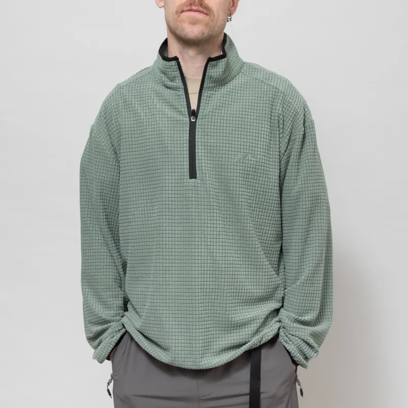 Mellow Clo Summit Half Zip Fleece Sage