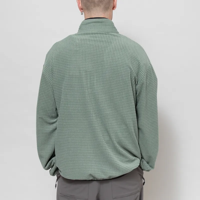 Mellow Clo Summit Half Zip Fleece Sage-3