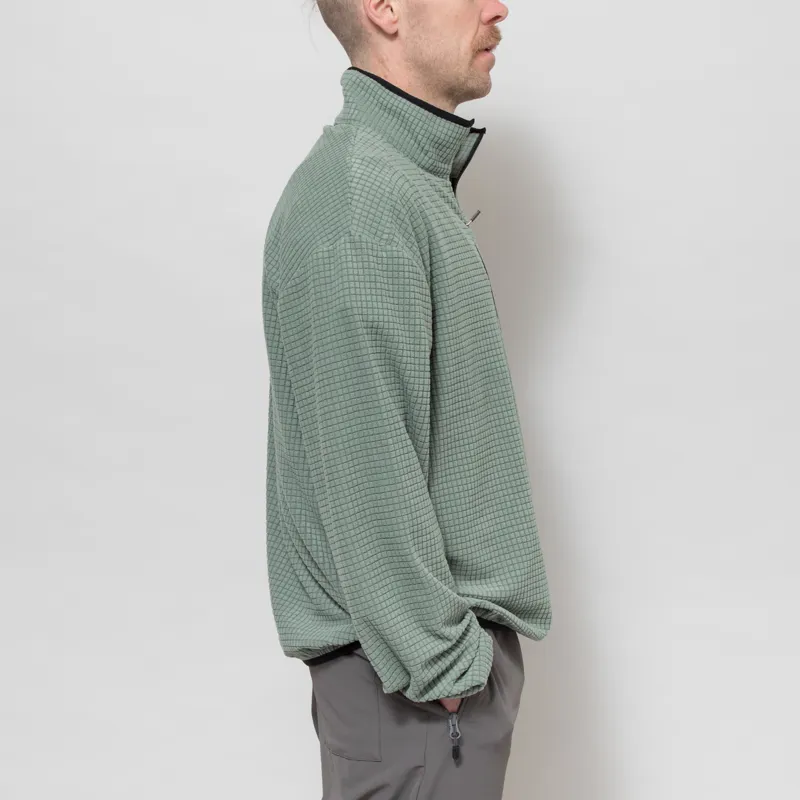 Mellow Clo Summit Half Zip Fleece Sage-4