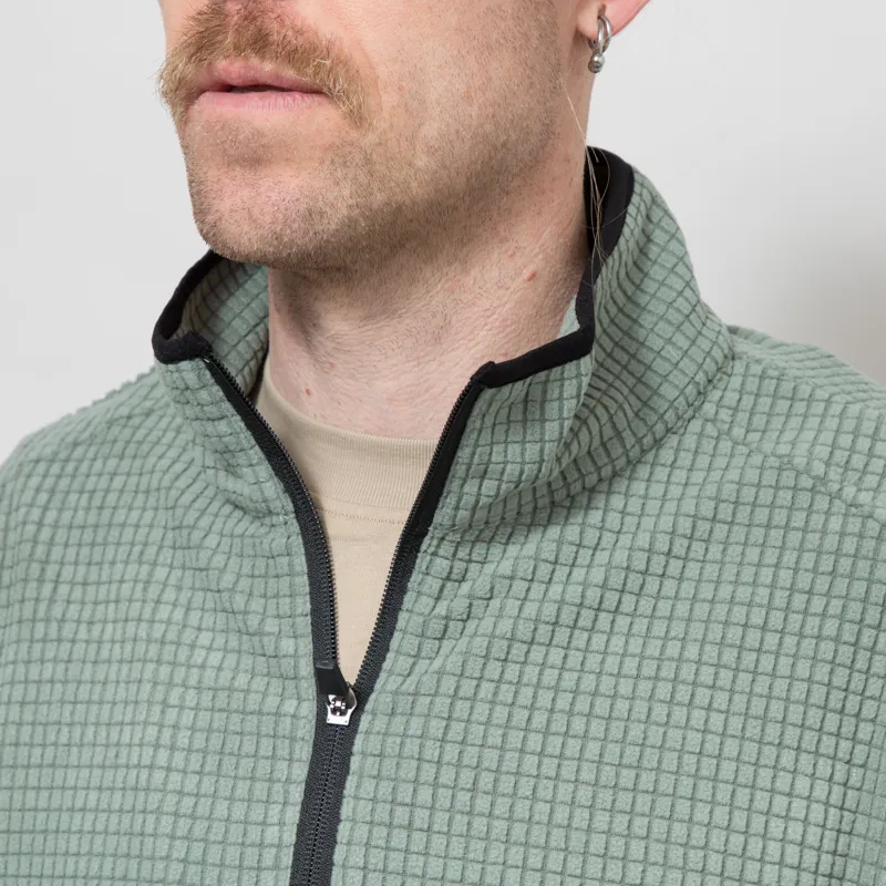 Mellow Clo Summit Half Zip Fleece Sage-5