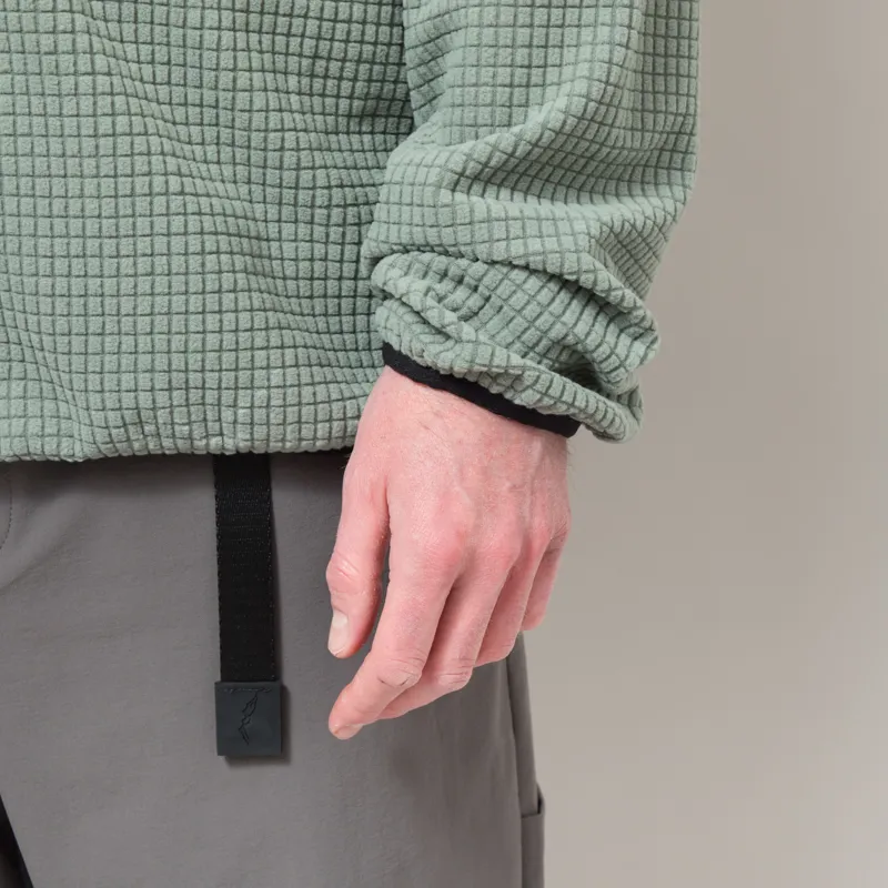 Mellow Clo Summit Half Zip Fleece Sage-8