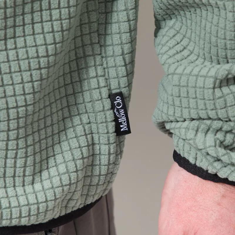 Mellow Clo Summit Half Zip Fleece Sage-7