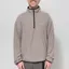 Mellow Clo Summit Half Zip Fleece Stone