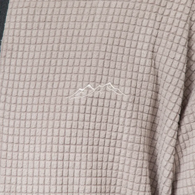 Mellow Clo Summit Half Zip Fleece Stone-6