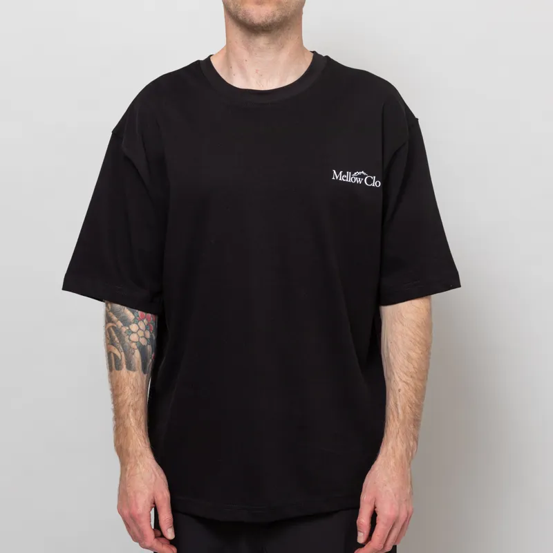 Mellow Clo Everyday T Shirt Black-3