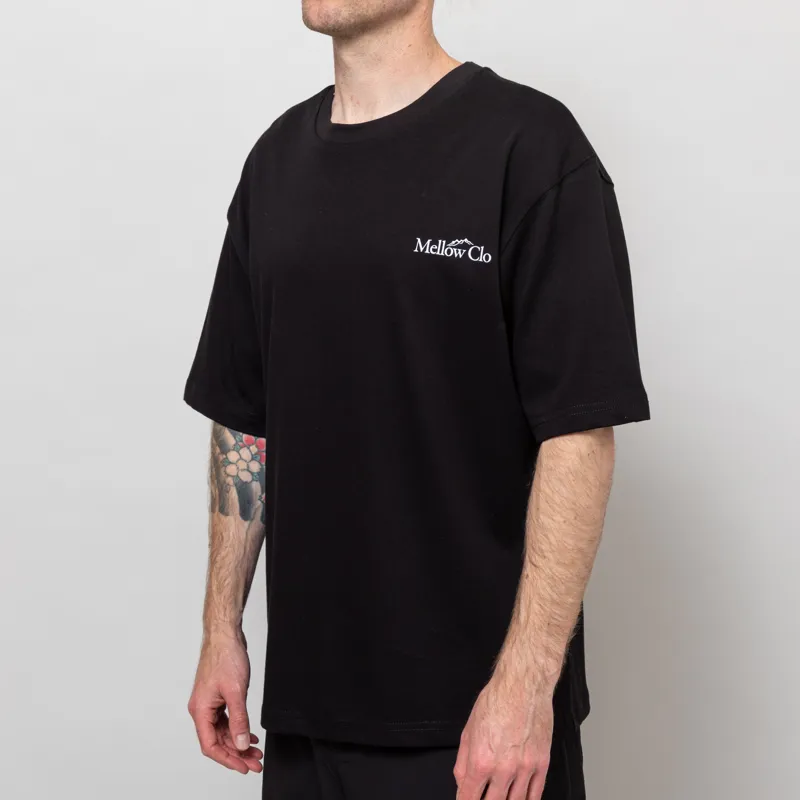 Mellow Clo Everyday T Shirt Black-2