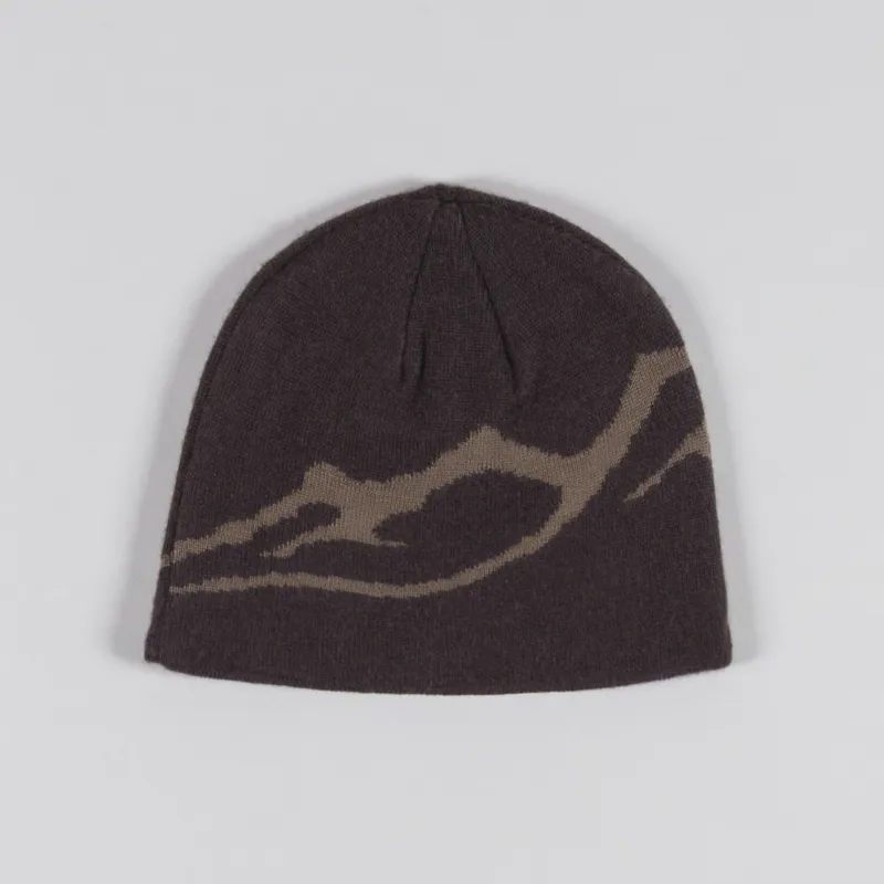 Mellow Clo Everyday Merino Beanie Brown