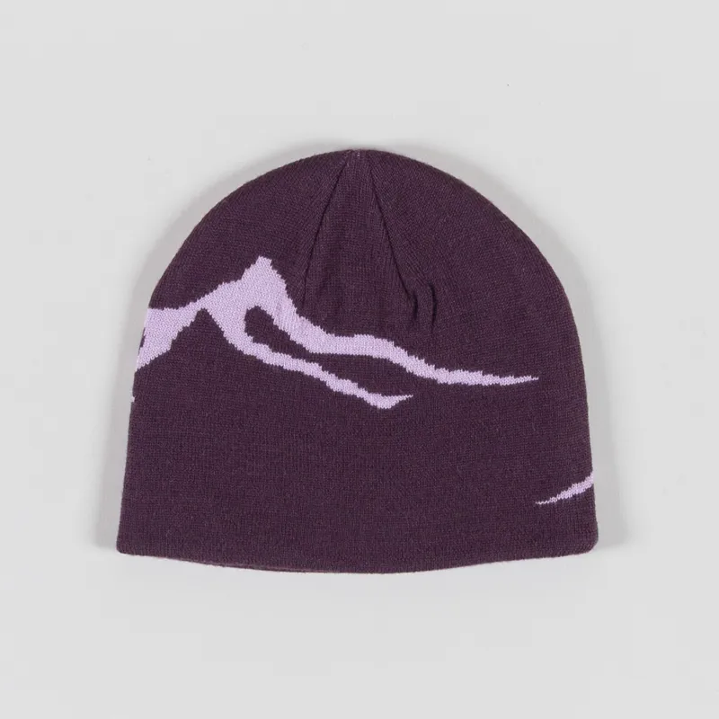 Mellow Clo Everyday Merino Beanie Rich Plum-1