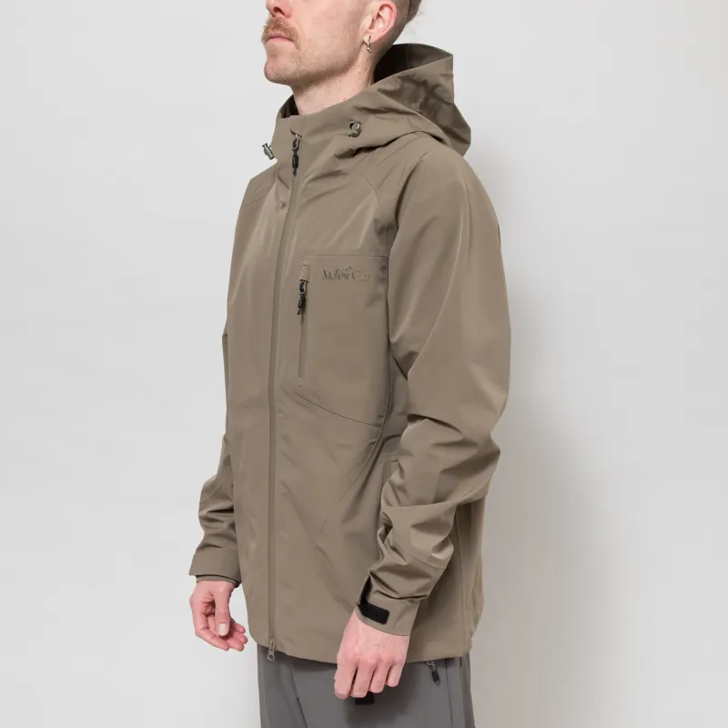 Mellow Clo 3L Trek Jacket Brown-1