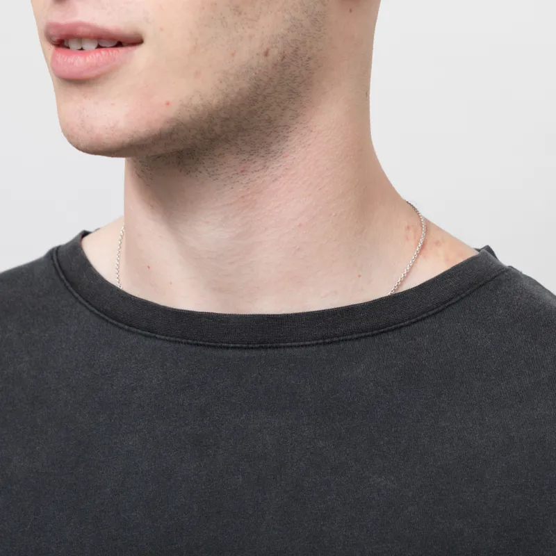 Mellow Clo Everyday Long Sleeve T Shirt Washed Black-7