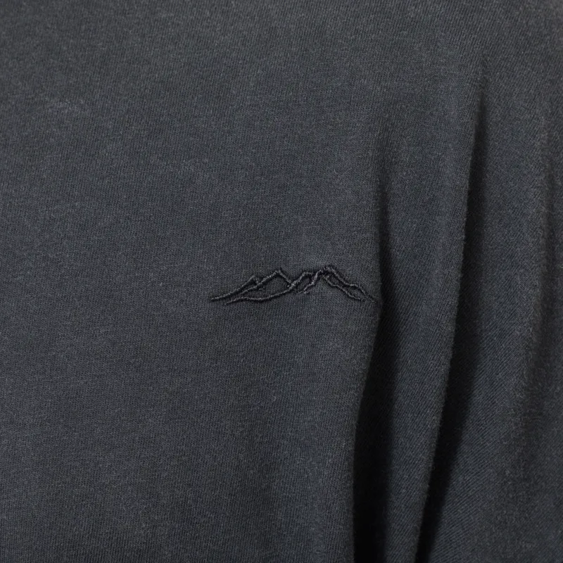 Mellow Clo Everyday Long Sleeve T Shirt Washed Black-8