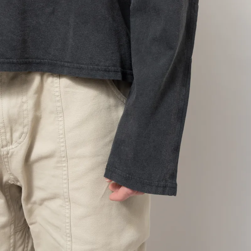 Mellow Clo Everyday Long Sleeve T Shirt Washed Black-5