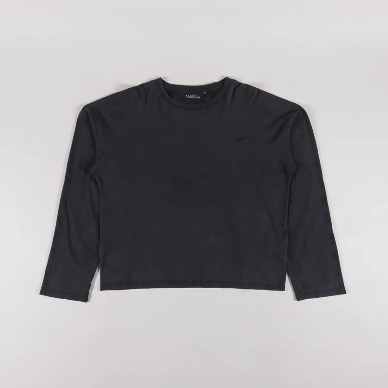 Mellow Clo Everyday Long Sleeve T Shirt Washed Black