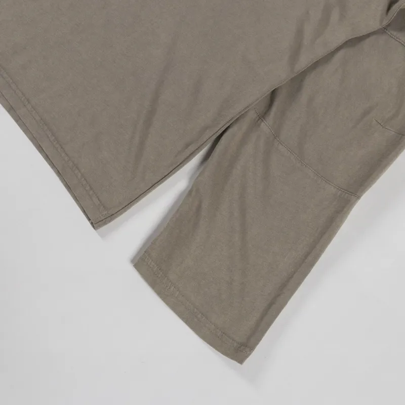 Mellow Clo Everyday Long Sleeve T Shirt Washed Brown-6