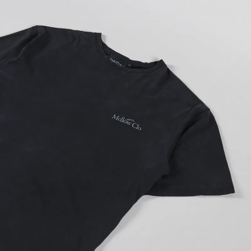 Mellow Clo Everyday T Shirt Washed Black-3