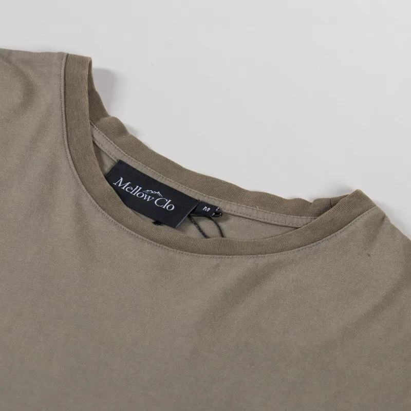 Mellow Clo Everyday T Shirt Washed Brown-6