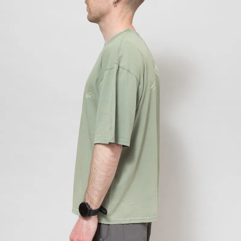 Mellow Clo Everyday T Shirt Washed Sage-1