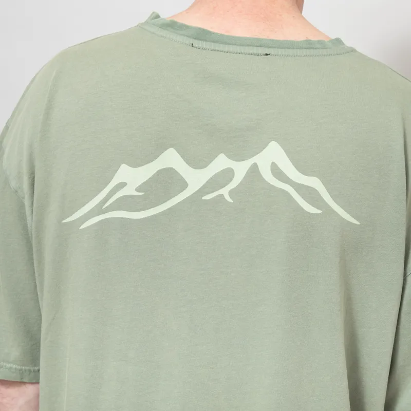 Mellow Clo Everyday T Shirt Washed Sage-7