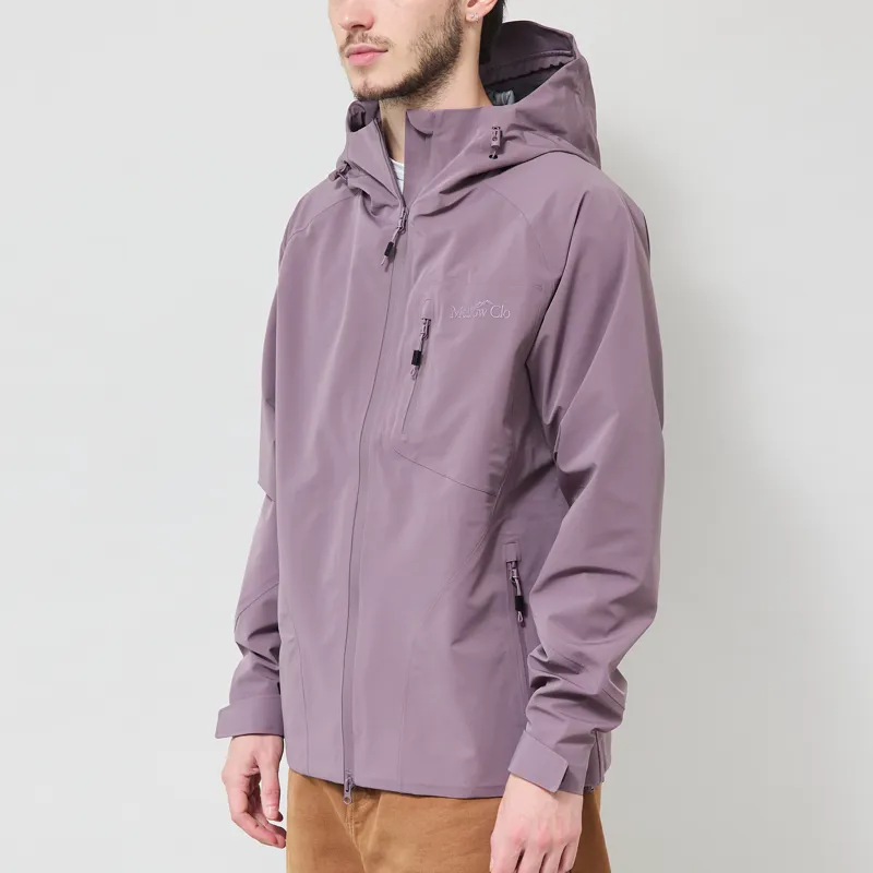 Mellow Clo 3L Trek Jacket Rich Plum-1