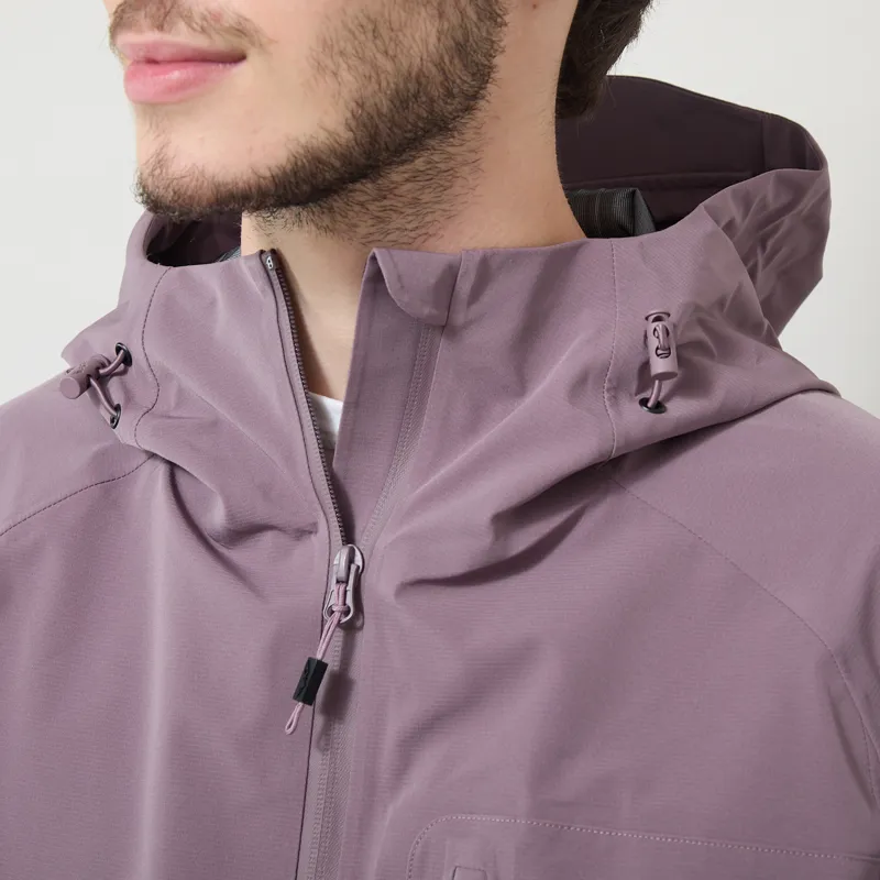 Mellow Clo 3L Trek Jacket Rich Plum-3