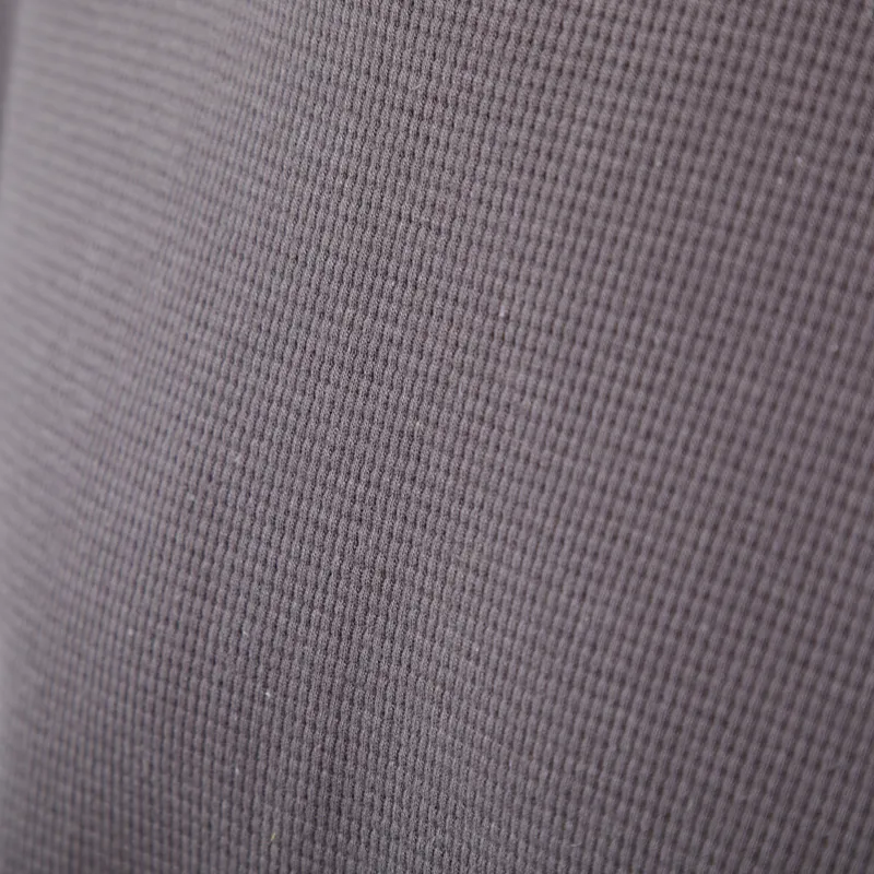 Mellow Clo Everyday Waffle Long Sleeve Onyx Grey-8