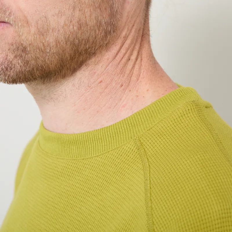 Mellow Clo Everyday Waffle Long Sleeve Persian Lime-4