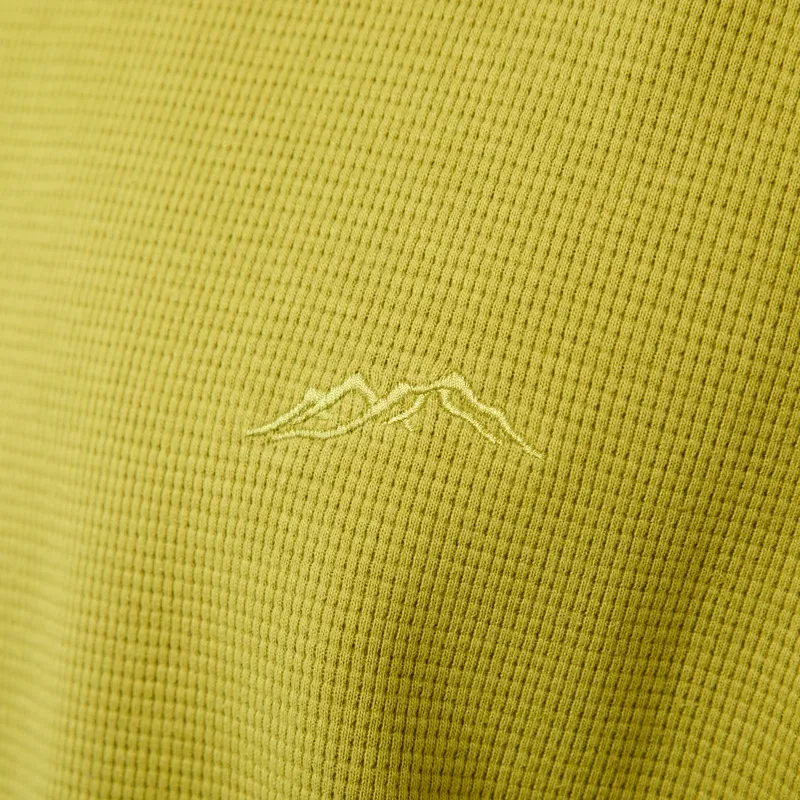 Mellow Clo Everyday Waffle Long Sleeve Persian Lime-6