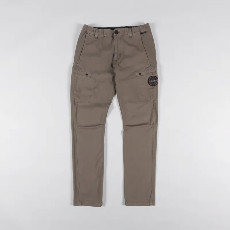 Napapijri Milagro Cargo Trousers Brown Walnut-1