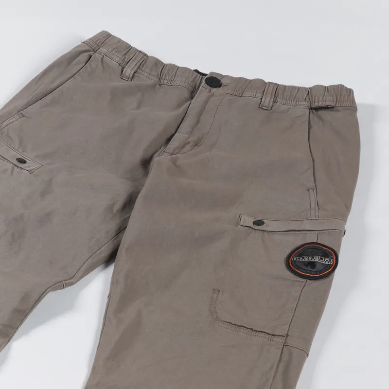 Napapijri Milagro Cargo Trousers Brown Walnut-6