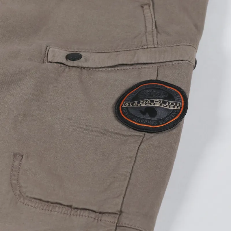 Napapijri Milagro Cargo Trousers Brown Walnut-3