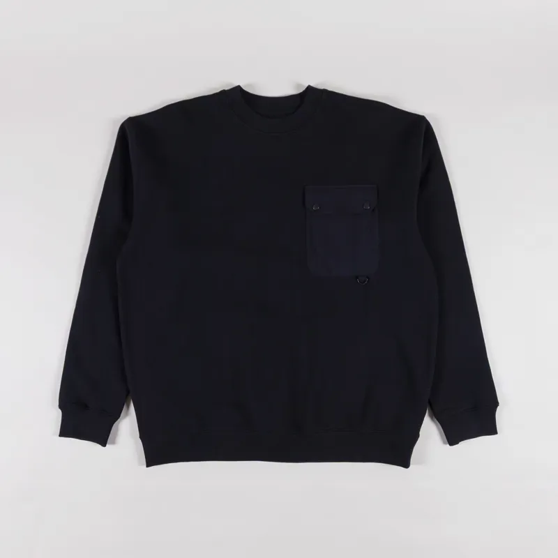Barbour Leazes Oversized Sweatshirt Black