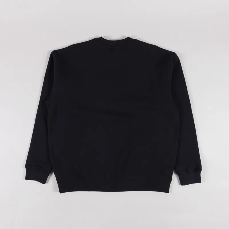 Barbour Leazes Oversized Sweatshirt Black-1