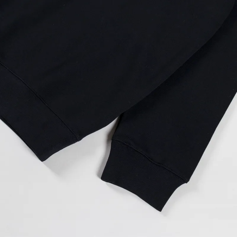 Barbour Leazes Oversized Sweatshirt Black-5