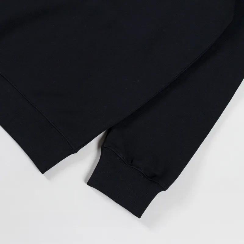 Barbour Leazes Oversized Sweatshirt Black-6