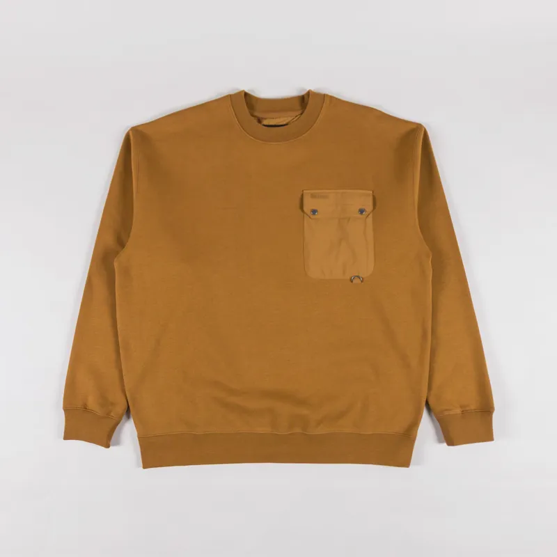 Barbour Leazes Oversized Sweatshirt Bronze
