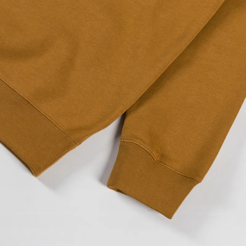 Barbour Leazes Oversized Sweatshirt Bronze-5